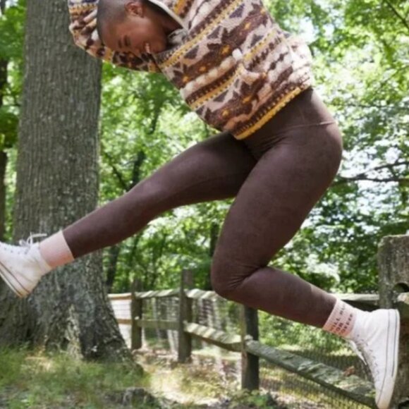 AERIE | OFFLINE Faux Leather Legging | Sz. S - Picture 2 of 7